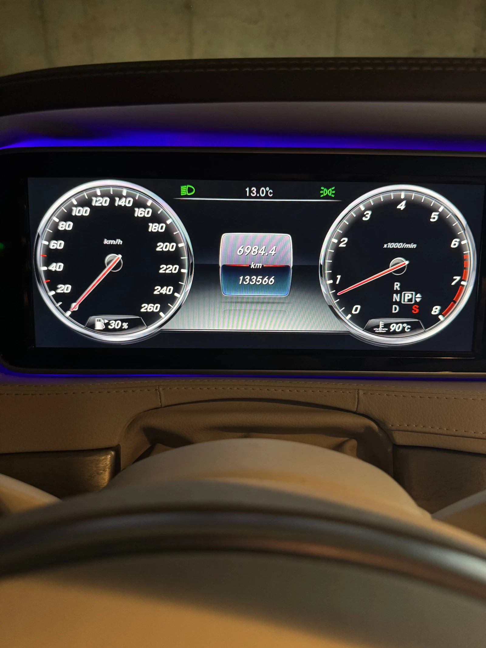 Mercedes-Benz S 550 4MATIC LONG, снимка 17 - Автомобили и джипове - 54115162