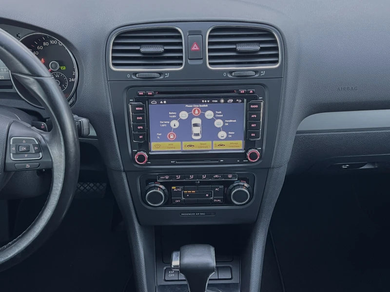 VW Golf 1.4TSi DSG Highline НАПЪЛНО ОБСЛУЖЕН НОВИ ГУМИ, снимка 9 - Автомобили и джипове - 53156045