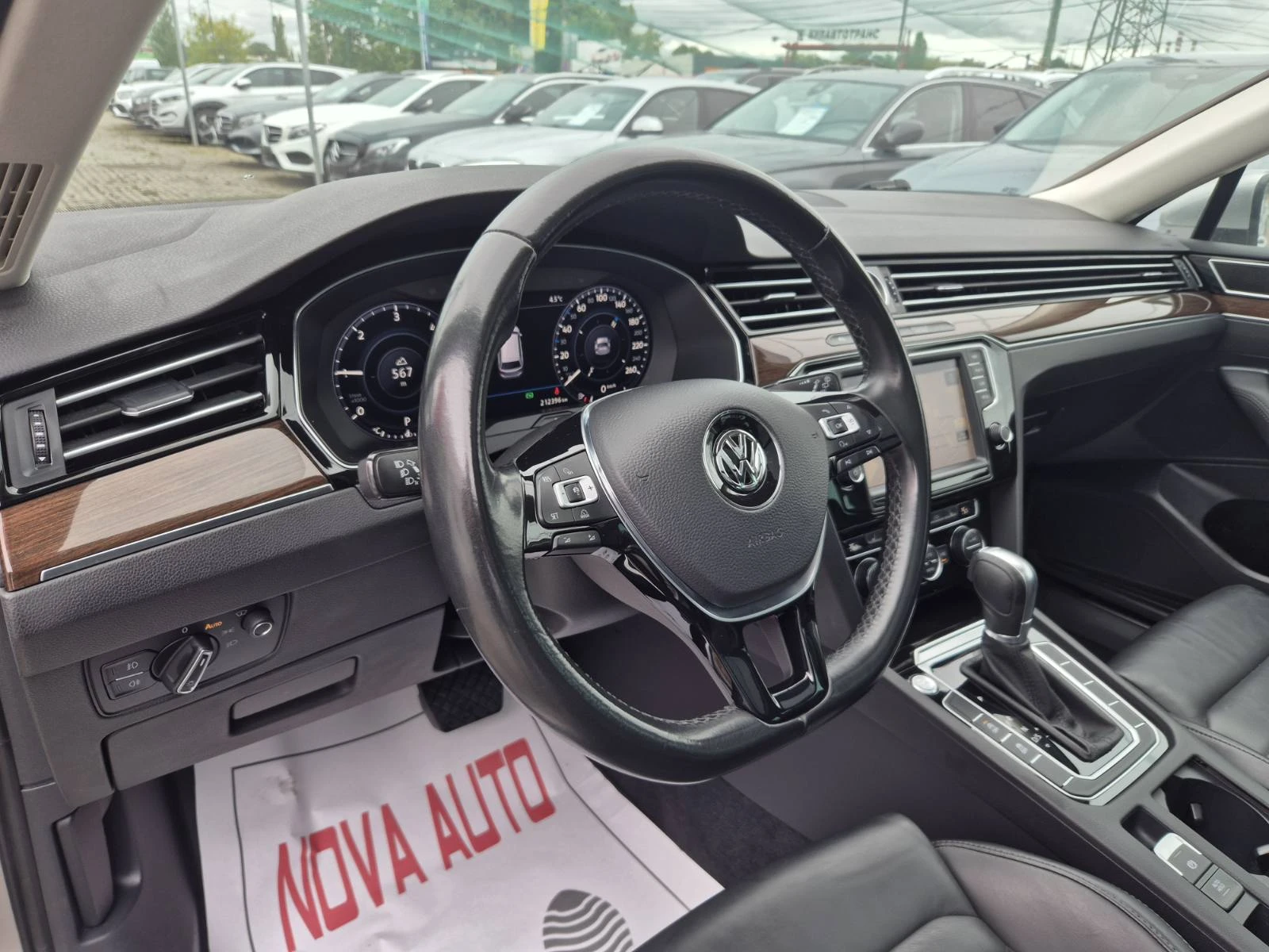 VW Passat 2.0D-ПАНОРАМА-DISTRONIC-HEAD UP-DSG-FULL FULL FULL - изображение 8
