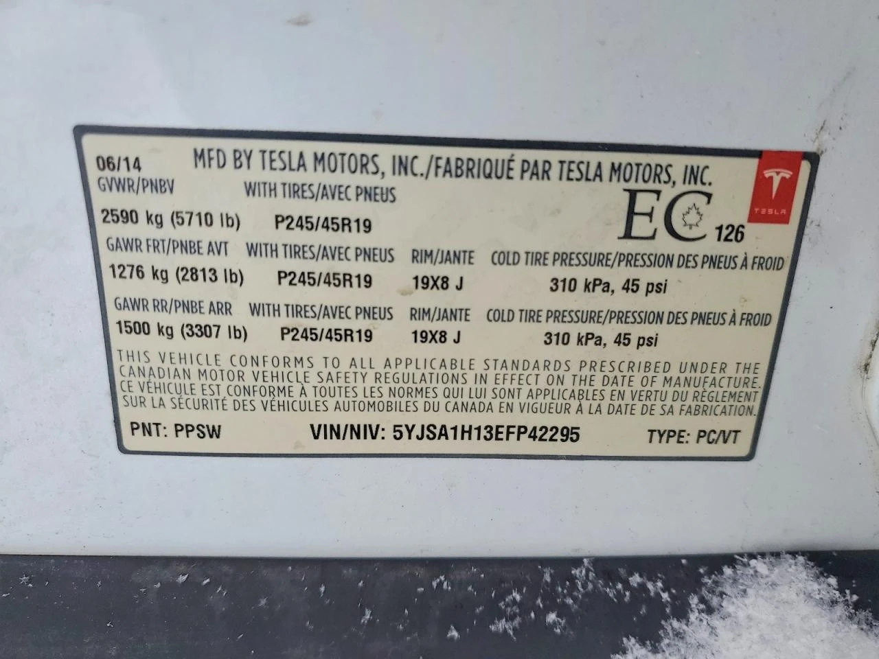 Tesla Model S 85 4Dr, снимка 12 - Автомобили и джипове - 54129438