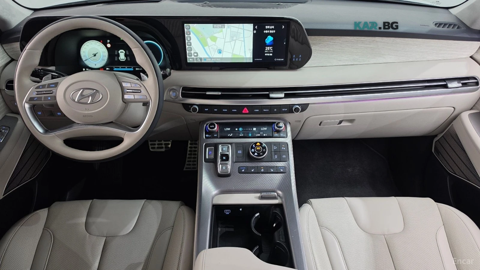 Hyundai Palisade 3.8i Calligraphy 4x4* DISTRONIC* МАСАЖ* ХЕДЪП* 360, снимка 8 - Автомобили и джипове - 56105670