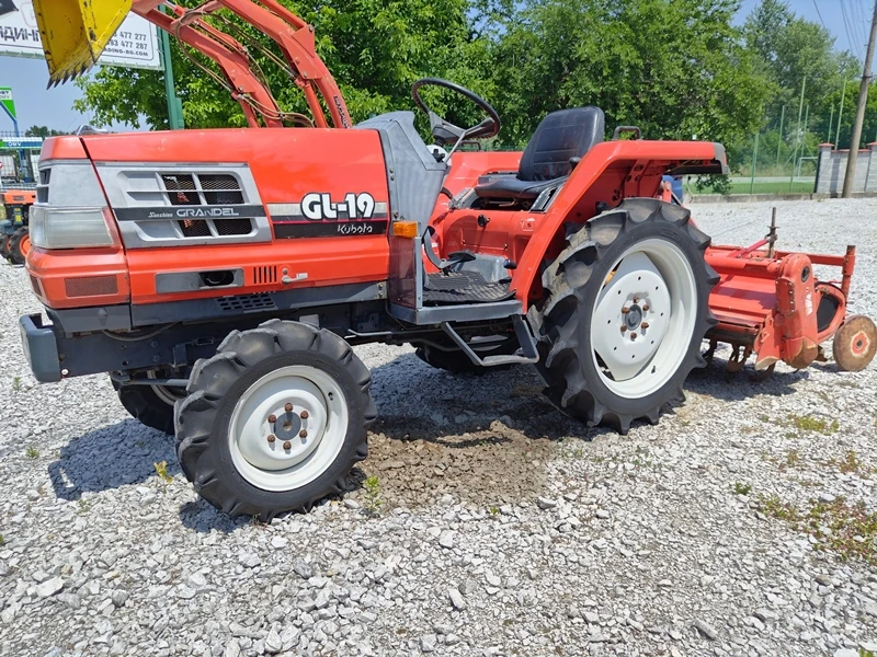Трактор Kubota  GL19 19к.с. 4WD с фреза ДЖЕЙ ТРЕЙДИНГ - изображение 3