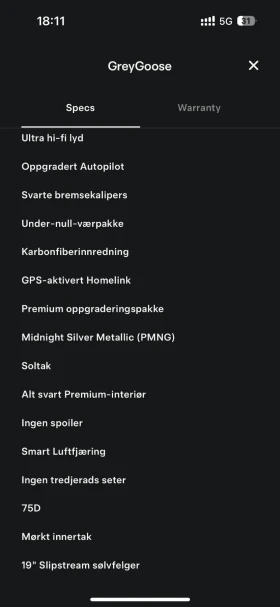 Tesla Model S 75D/MCU2/Premium/4x4/Пълна Гаранция! - 49300 лв. - 11125736 14