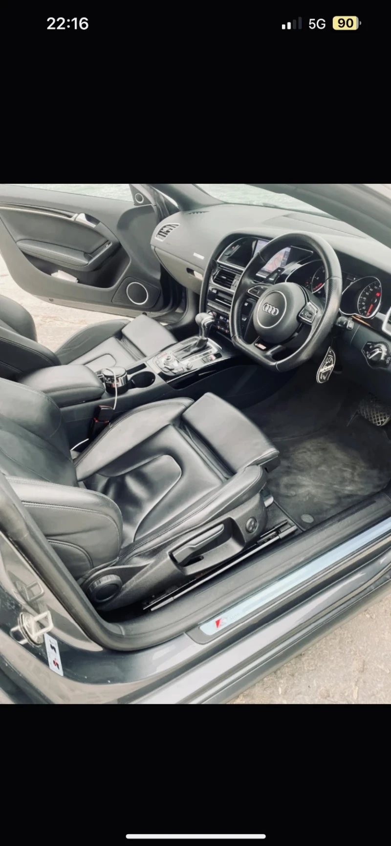 Audi A5 BLACK EDITION 3xS-Line, снимка 10 - Автомобили и джипове - 50503713