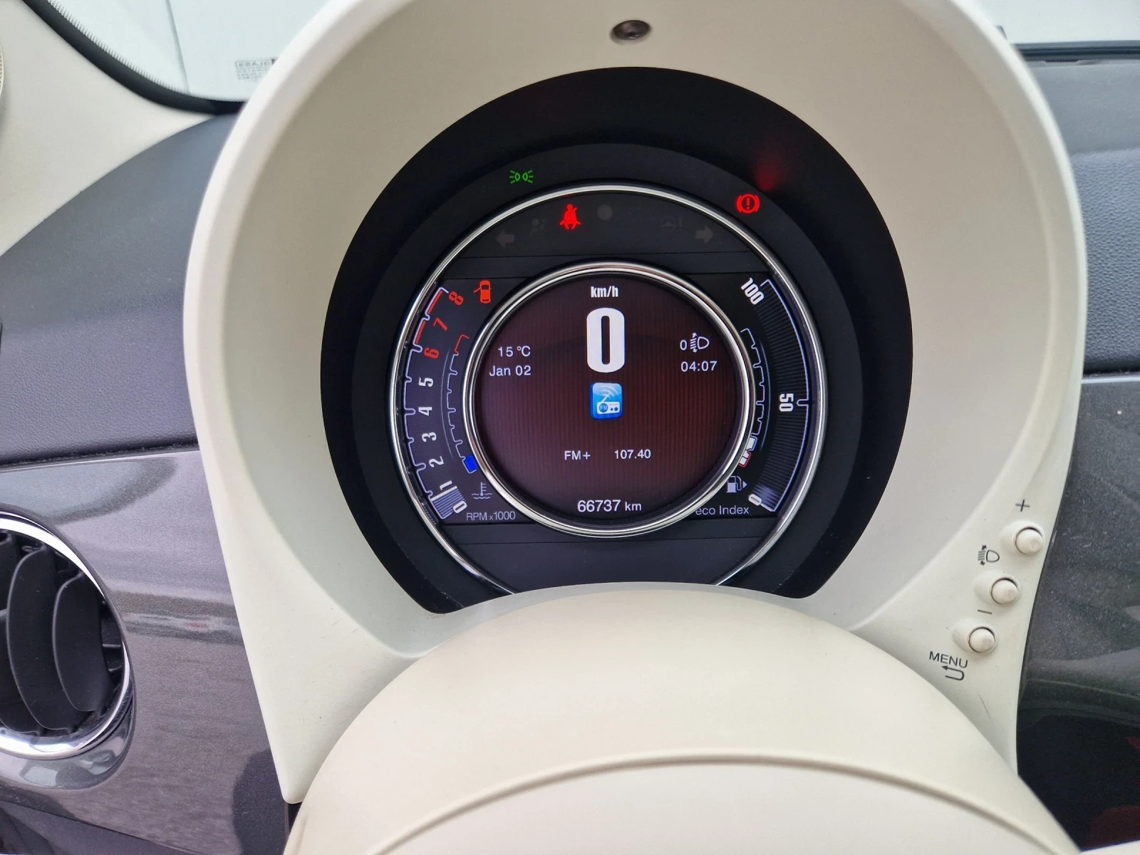 Fiat 500 1.2i 66000km | Mobile.bg   13