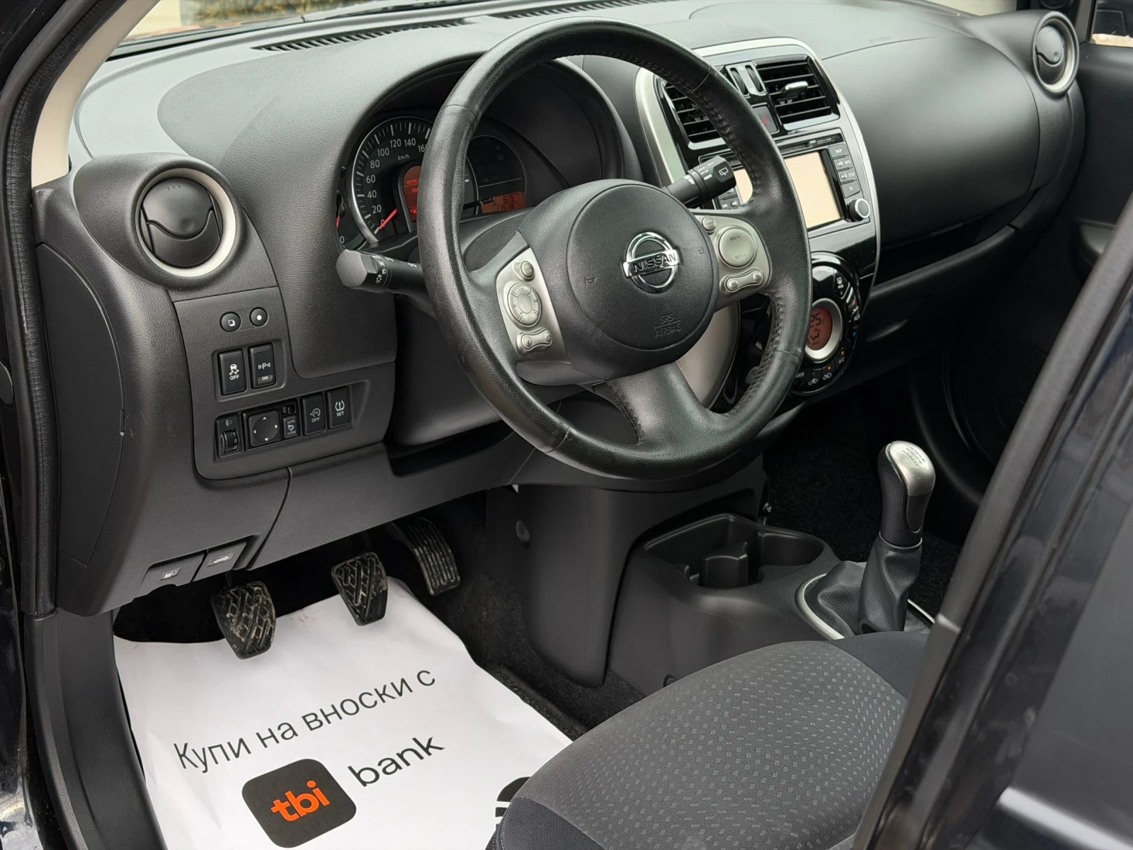 Nissan Micra 1.2i 98к.с * Климатроник* * Навигация* * Панорама* - изображение 10