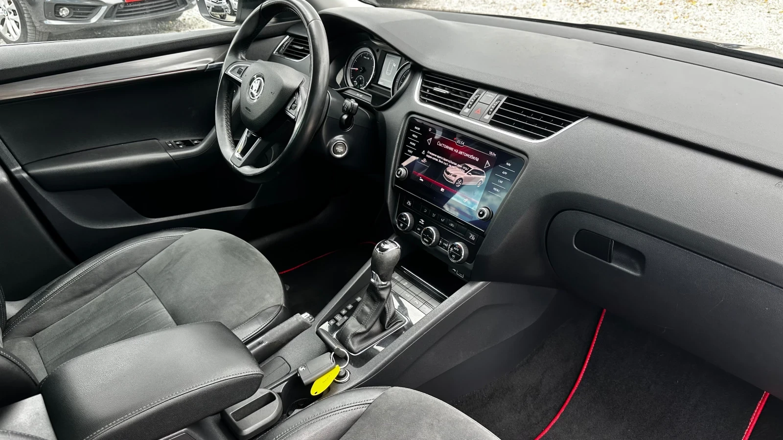 Skoda Octavia Euro 6 1.5G-tec кейлес Navi DSG-Италия, снимка 12 - Автомобили и джипове - 55267034