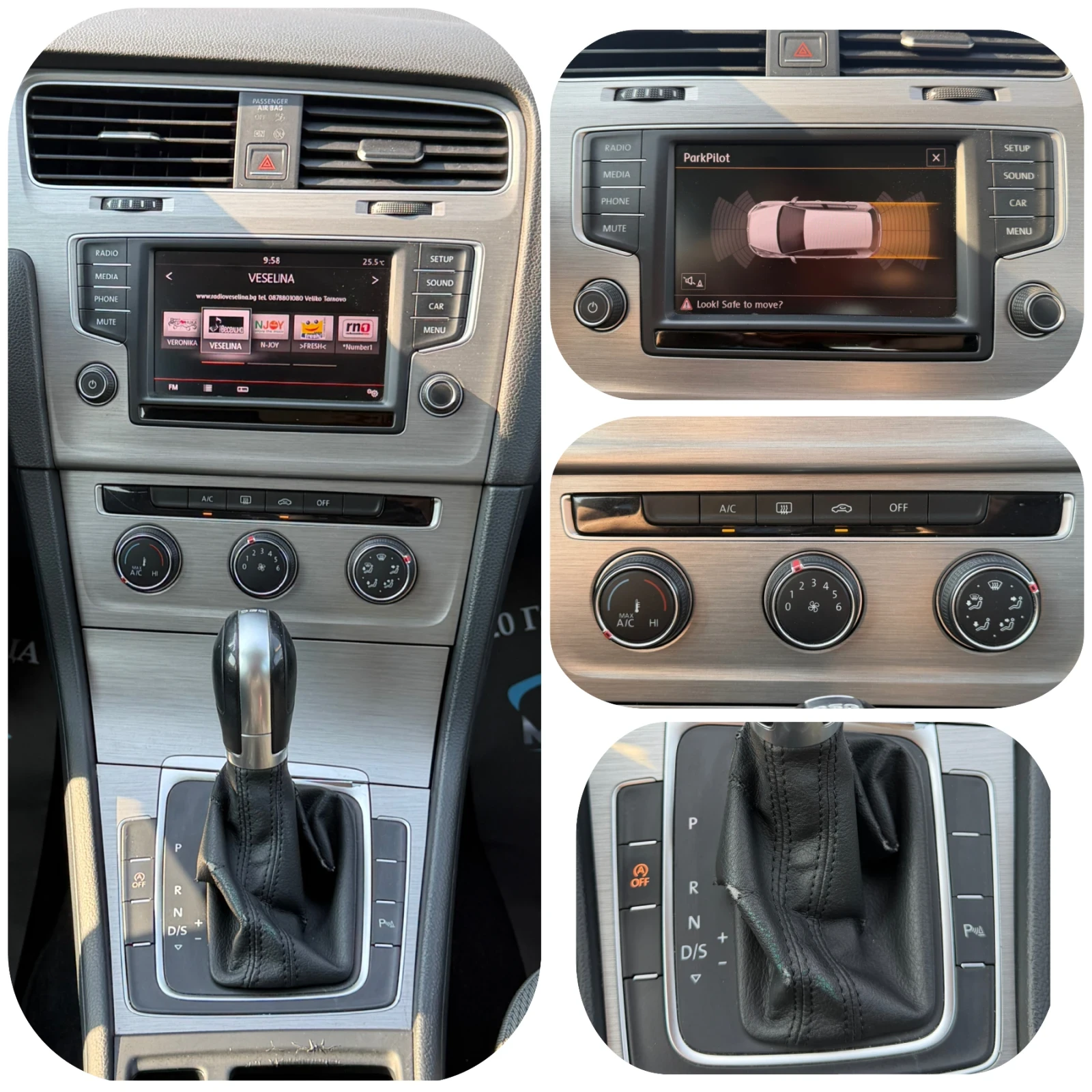 VW Golf 1.6TDI DSG/АВТОПИЛОТ/ЛЕТИ ДЖ./НОВ ВНОС, снимка 13 - Автомобили и джипове - 56038445