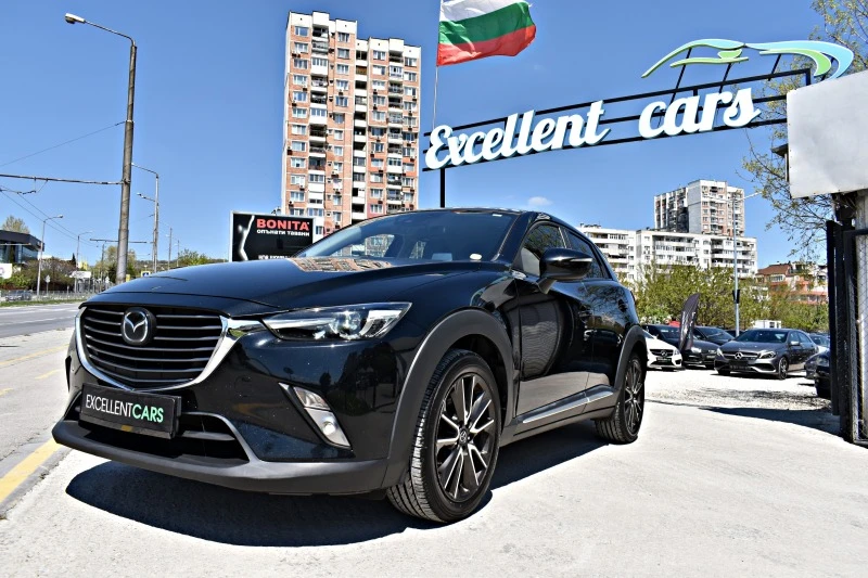 Mazda СХ-3 2.0i* NAVY* LINE-ASSIST, снимка 1 - Автомобили и джипове - 40546777