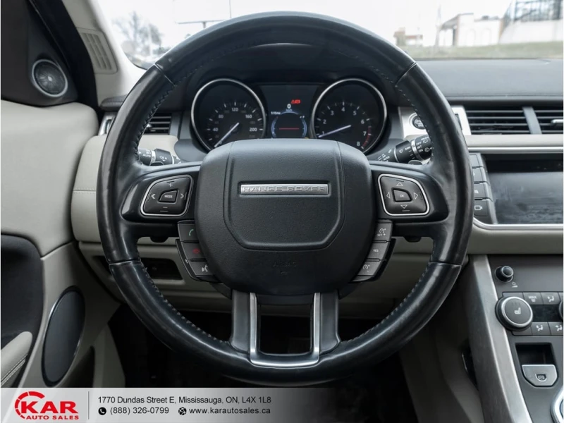 Land Rover Range Rover Evoque * LEATHER SUNROOF 4WD / LOADED. / * CARFAX * ЦЕНА , снимка 8 - Автомобили и джипове - 52866392