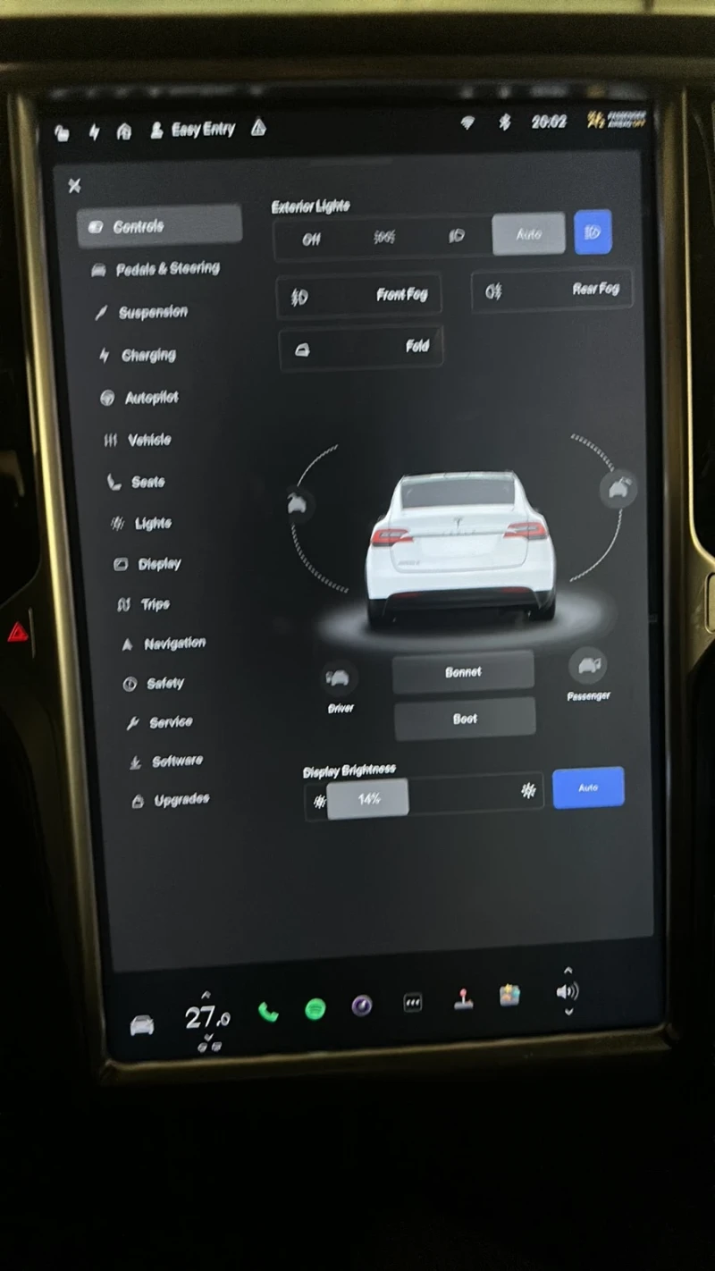 Tesla Model X 90D, снимка 7 - Автомобили и джипове - 53391271