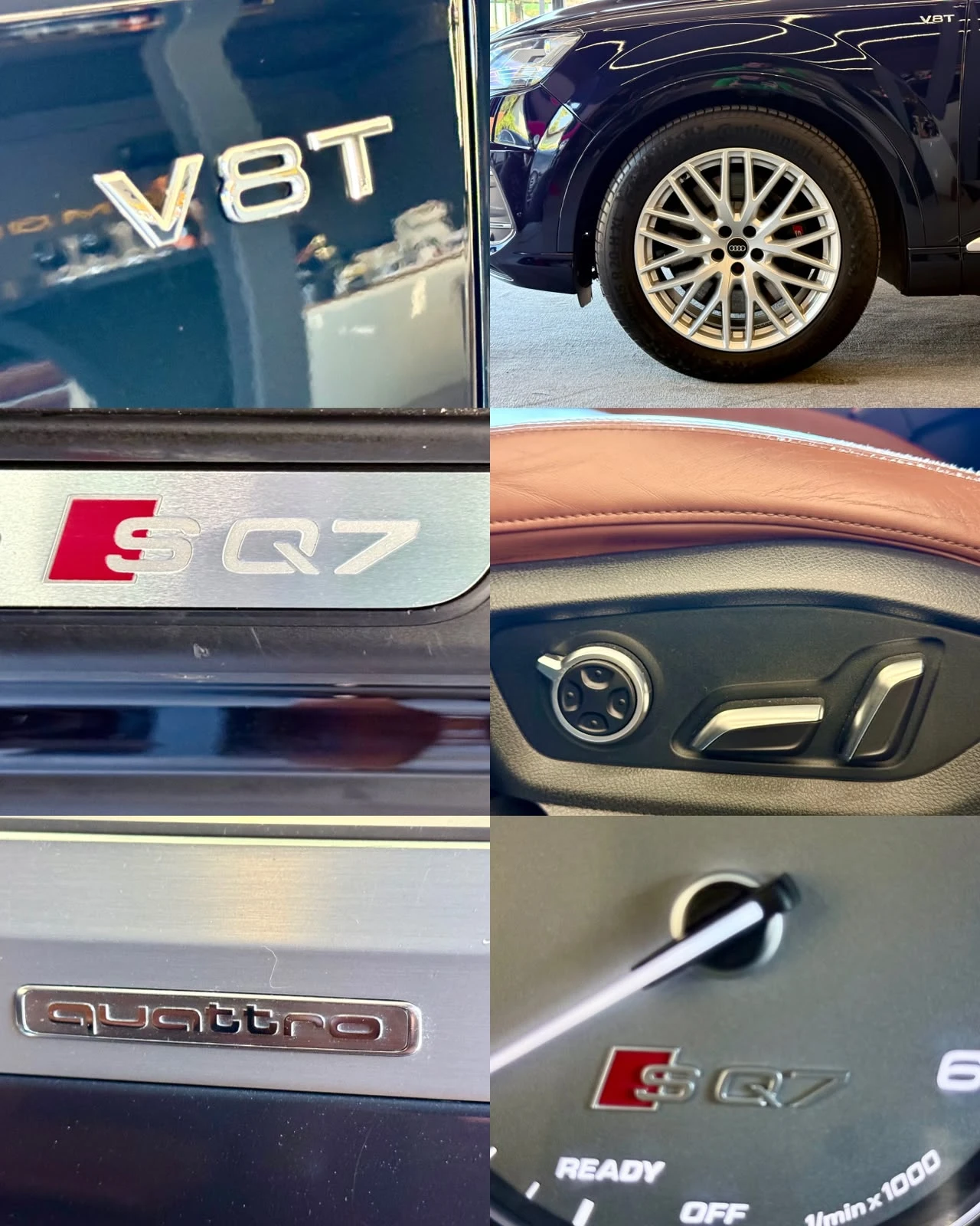 Audi SQ7 Quattro* V8T* S-Line* Подгрев* Softclose* ЛИЗИНГ , снимка 17 - Автомобили и джипове - 55707910