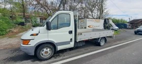 Iveco 35c13 Бордово Ивеко 35.13 ДЕЙЛИ с кран в задната част. , снимка 12