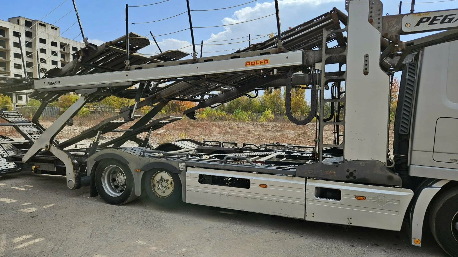 Mercedes-Benz Actros 1841 ls Rolfo Pegasus 