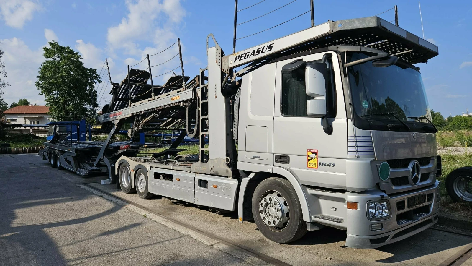 Mercedes-Benz Actros 1841 ls Rolfo Pegasus , снимка 4 - Камиони - 55354636