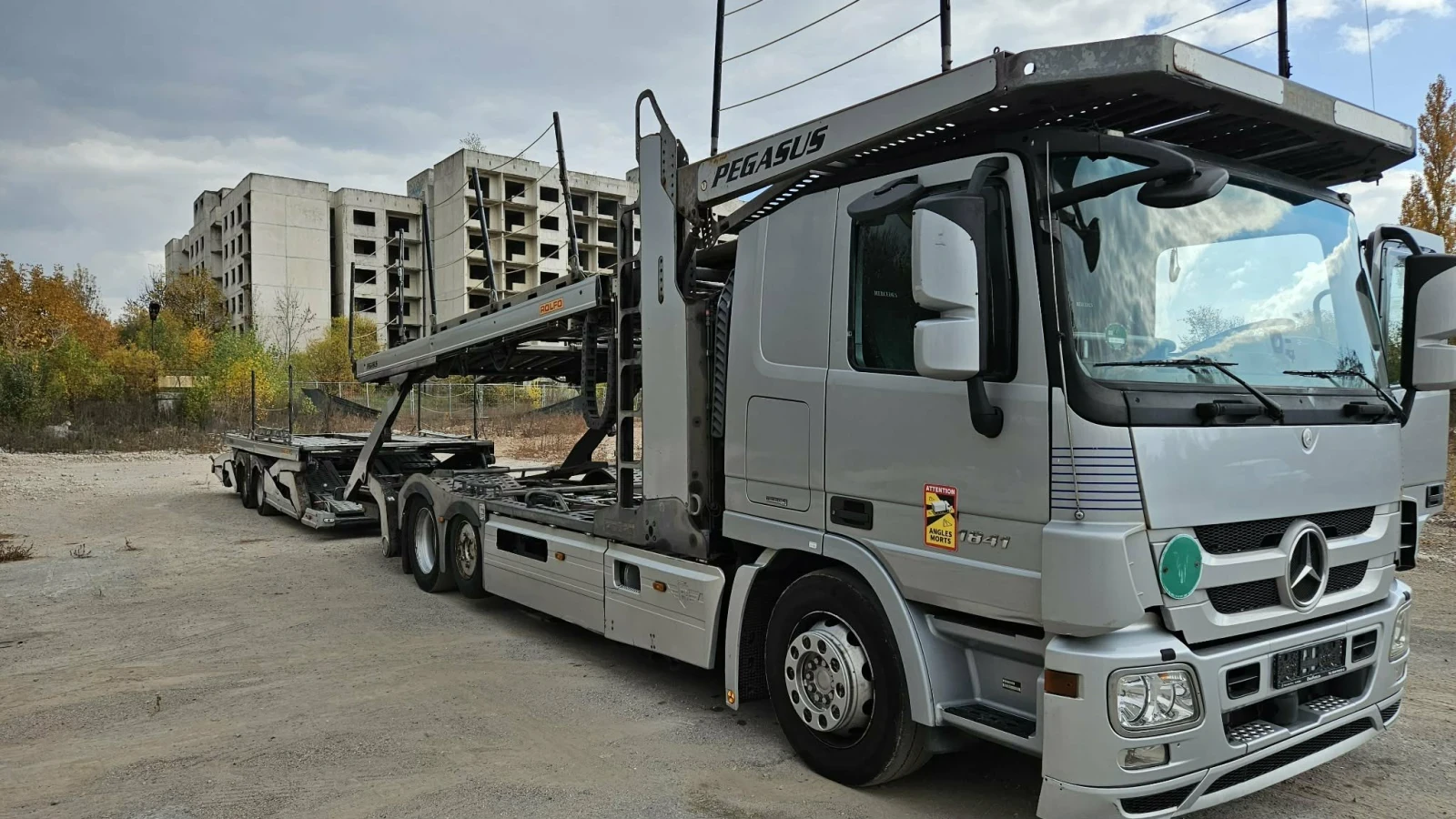 Mercedes-Benz Actros 1841 ls Rolfo Pegasus , снимка 6 - Камиони - 55354636