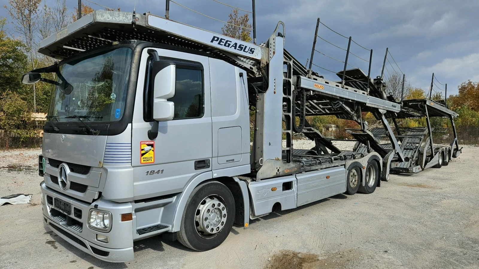 Mercedes-Benz Actros 1841 ls Rolfo Pegasus , снимка 3 - Камиони - 55354636