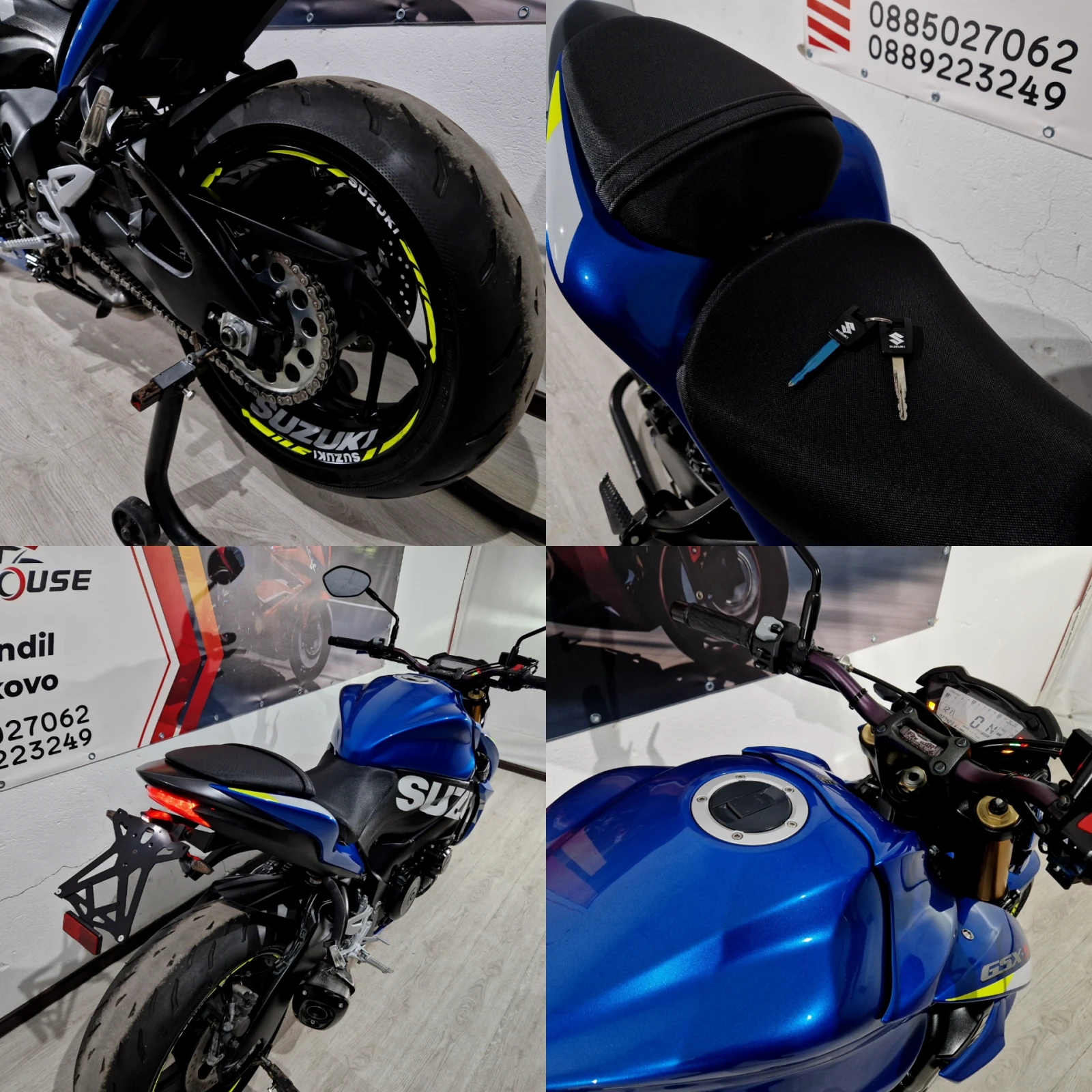 Suzuki Gsx -S1000cc ABS-TC 2017г.!27423км!, снимка 17 - Мотоциклети и мототехника - 53819128