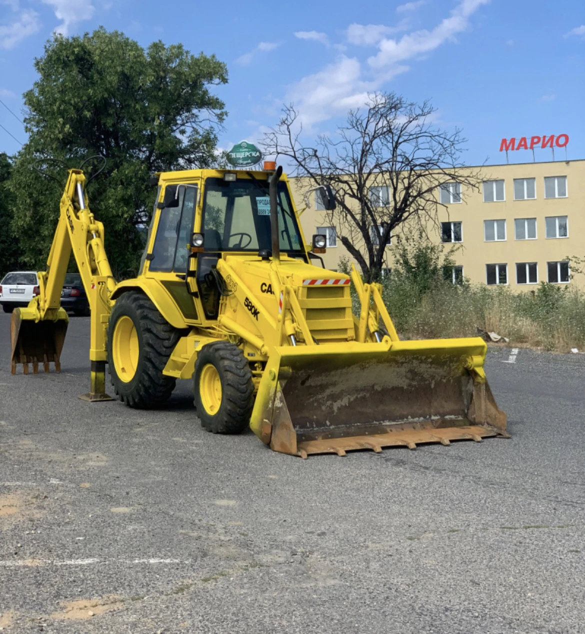 Багер Case 580К 4х4, снимка 1