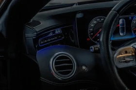 Mercedes-Benz S 63 AMG 4Matic/Swarovski/HuD/Burmester/AirMatic/Night Visi, снимка 11