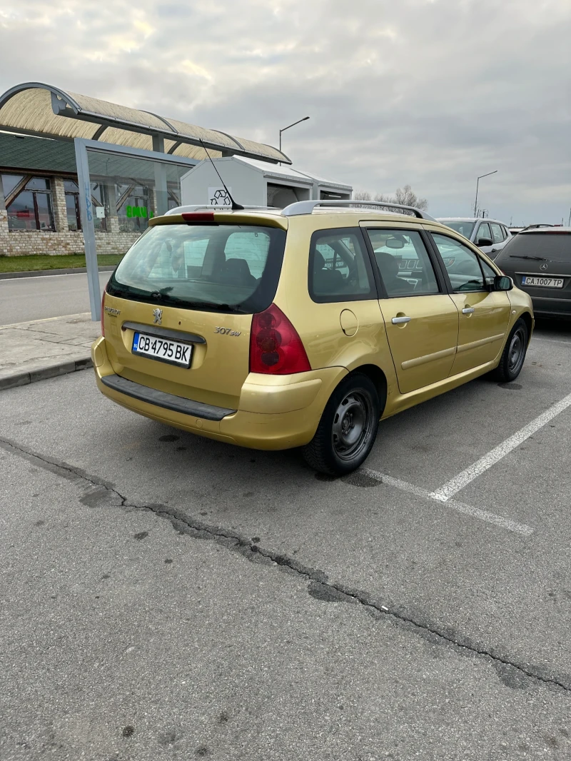 Peugeot 307 SW 2.0hdi 110 hp, снимка 3 - Автомобили и джипове - 48258377