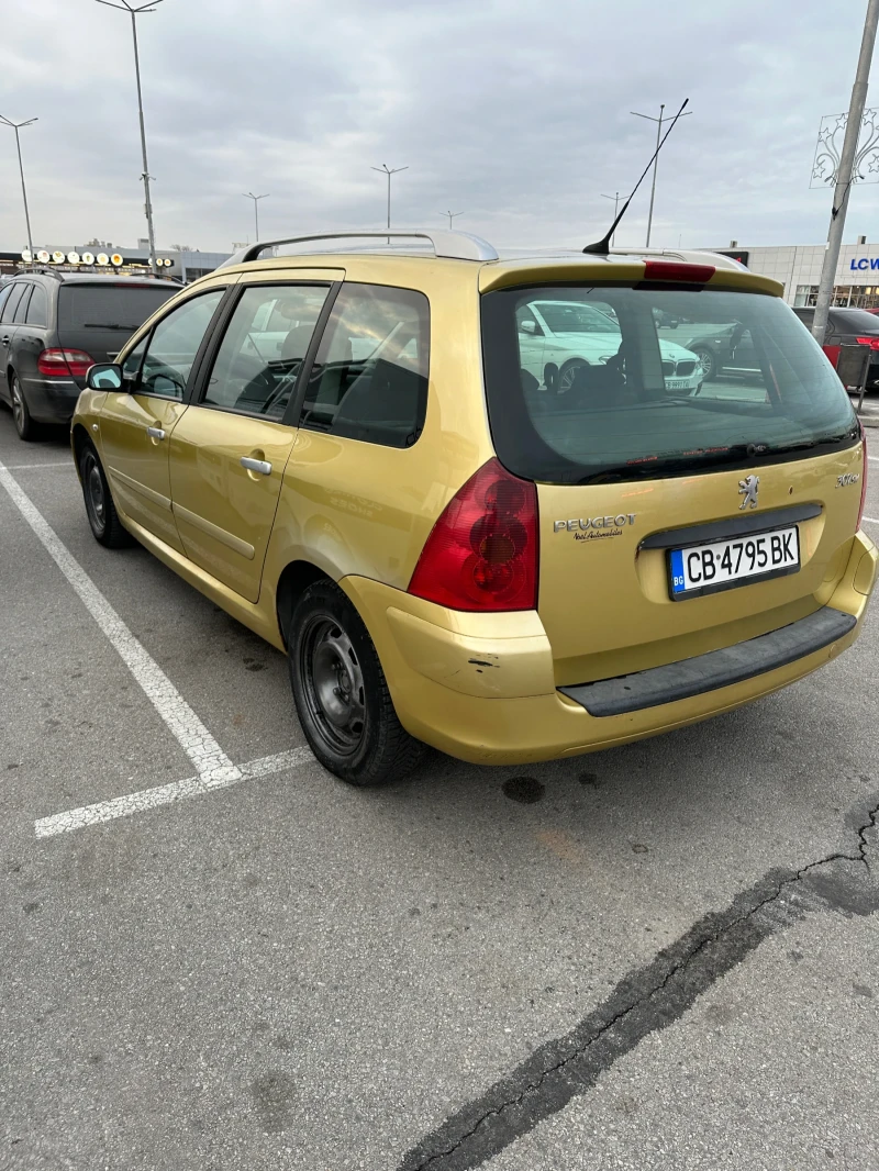 Peugeot 307 SW 2.0hdi 110 hp, снимка 5 - Автомобили и джипове - 48258377