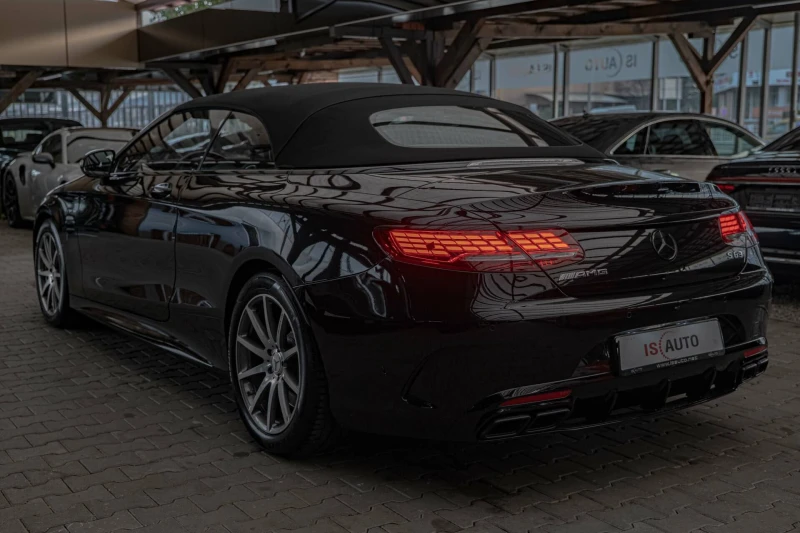 Mercedes-Benz S 63 AMG 4Matic/Swarovski/HuD/Burmester/AirMatic/Night Visi, снимка 6 - Автомобили и джипове - 52436128