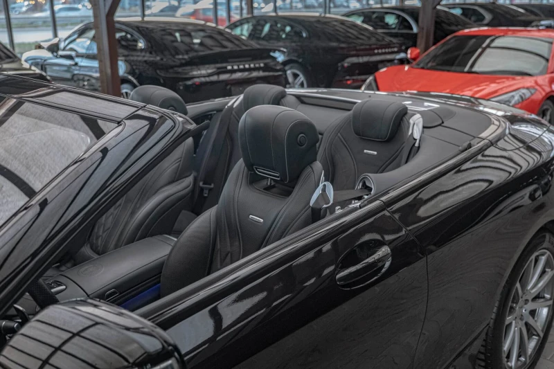 Mercedes-Benz S 63 AMG 4Matic/Swarovski/HuD/Burmester/AirMatic/Night Visi, снимка 8 - Автомобили и джипове - 52436128