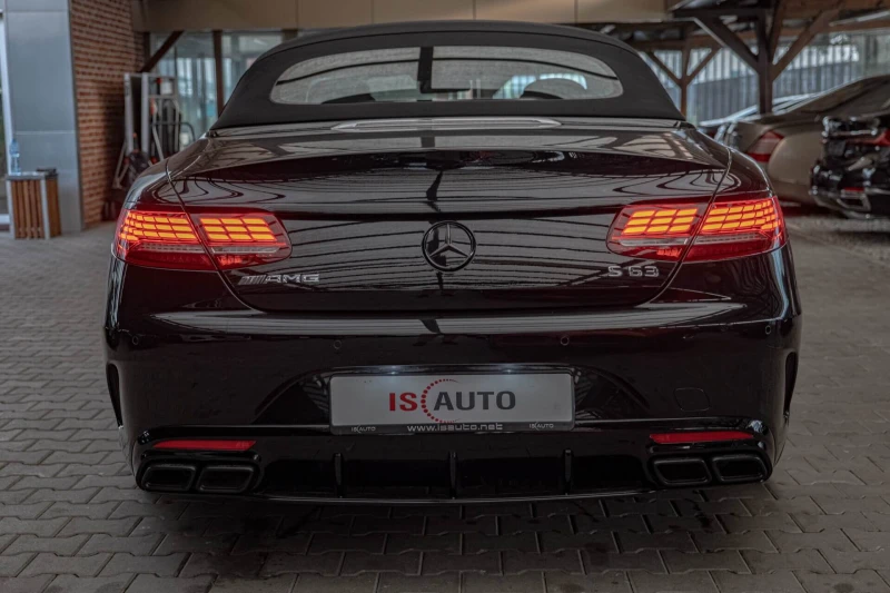Mercedes-Benz S 63 AMG 4Matic/Swarovski/HuD/Burmester/AirMatic/Night Visi, снимка 5 - Автомобили и джипове - 52436128