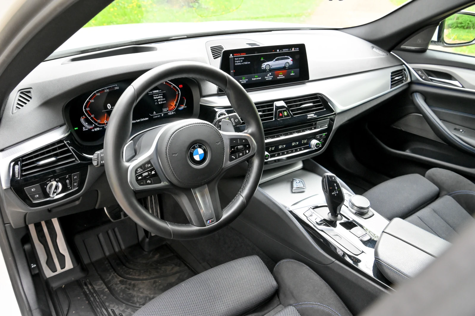 BMW 530 D* M paket* Germany* 360cam* Keyless* LED* HUD*  - изображение 9