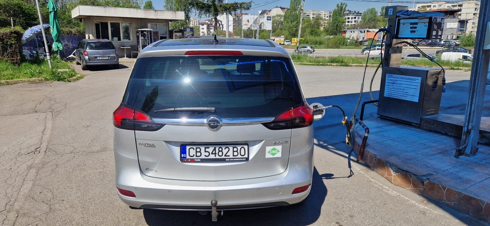 Opel Zafira CNG 1.6 метанова уредба  - изображение 4