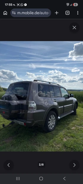 Mitsubishi Pajero 3, 2 DI-D 4M41 - 27500 € / 53785.32 лв. - 84711526 7