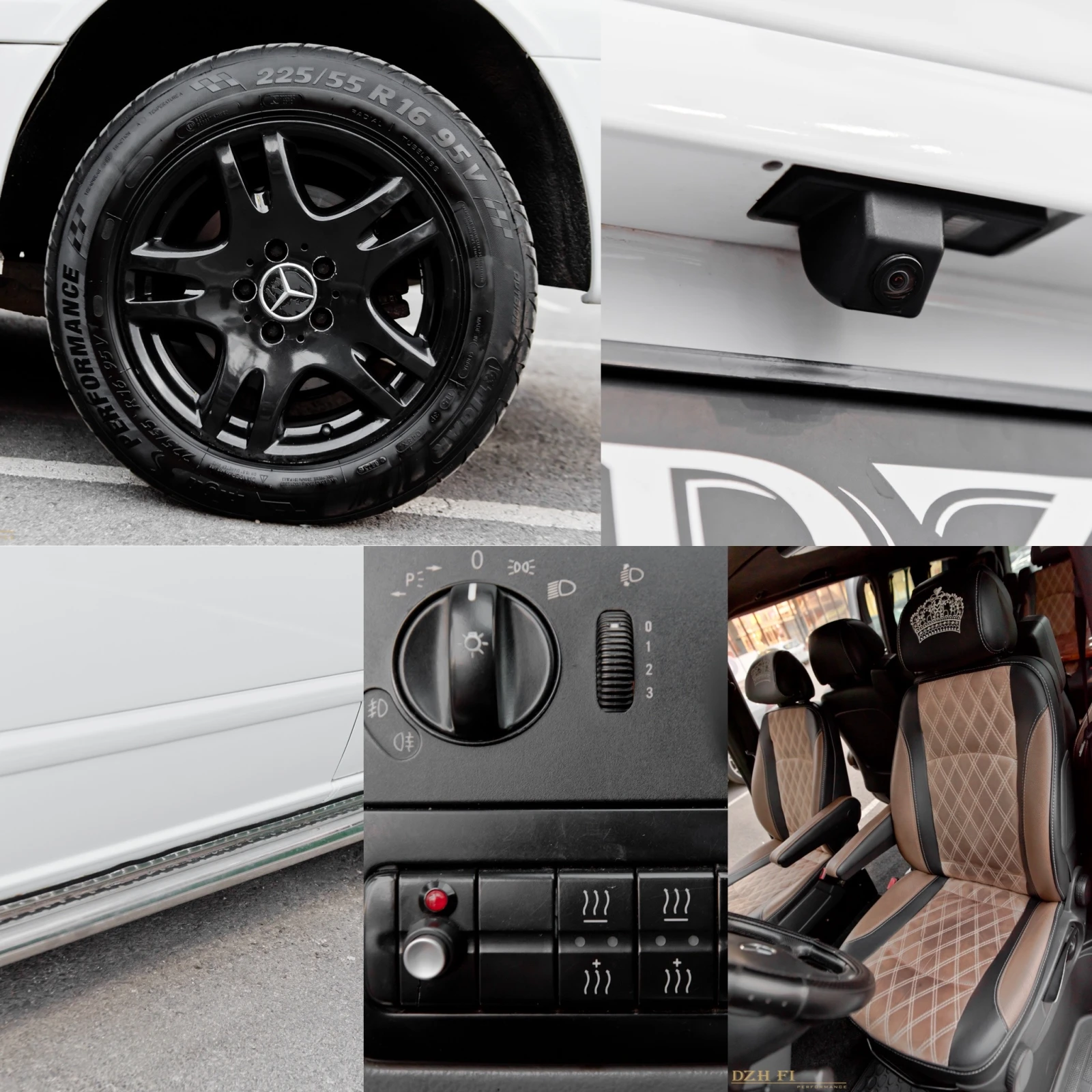 Mercedes-Benz Vito 111CDI/VIP CLASS/109KC/7 МЕСТЕН/АВТОМАТИК/КЛИМАТИК, снимка 11 - Бусове и автобуси - 55583667