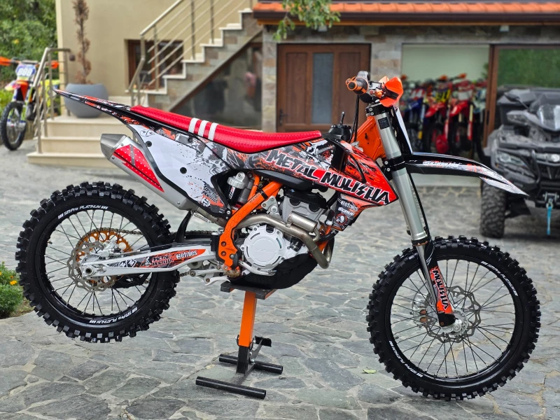Ktm SX-F 250/СТАРТЕР/2 РЕЖИМА/ТРАКШЪН КОНТРОЛ/ ЛИЗИНГ, снимка 4 - Мотоциклети и мототехника - 51559120