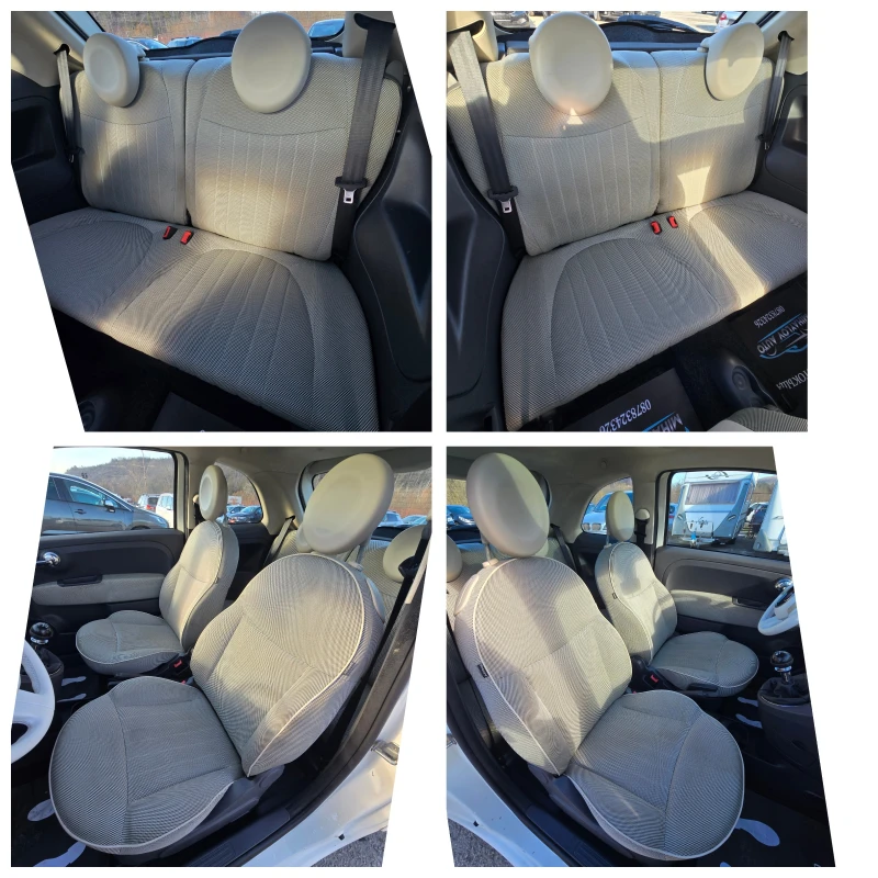Fiat 500 1.2i УНИКАТ , снимка 13 - Автомобили и джипове - 53445011