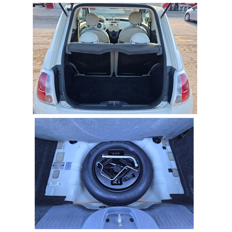 Fiat 500 1.2i УНИКАТ , снимка 14 - Автомобили и джипове - 53445011