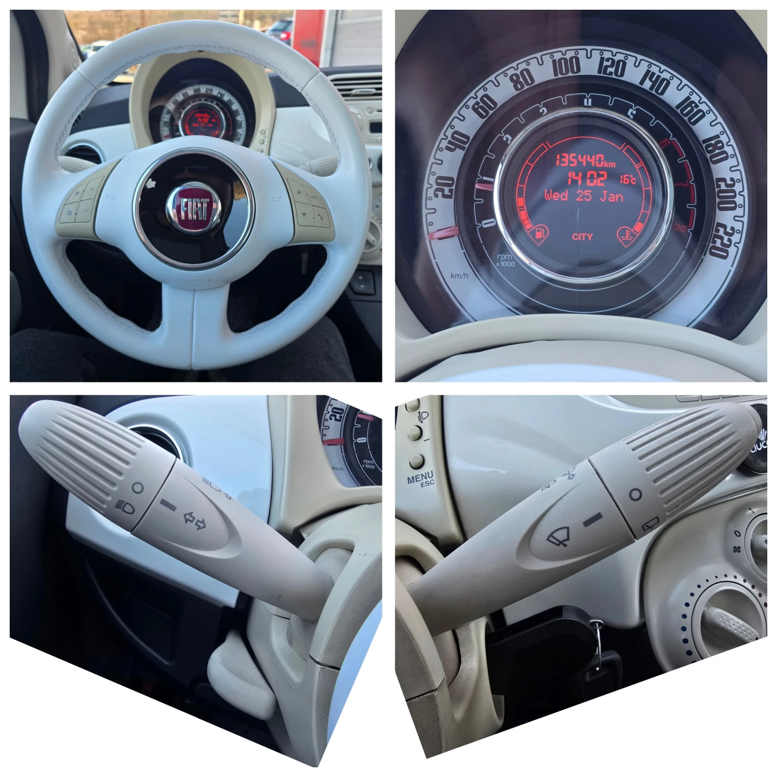 Fiat 500 1.2i ������  | Mobile.bg � ����������� 11