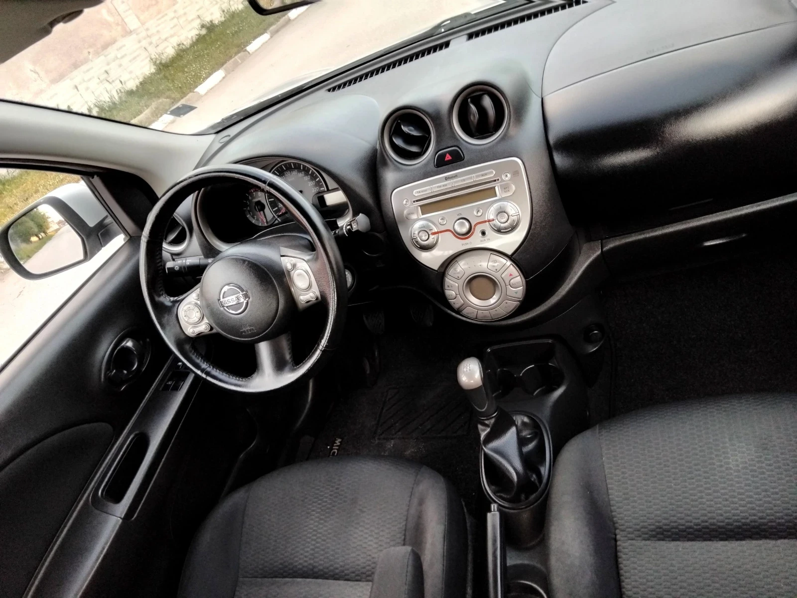 Nissan Micra 1.2i.80k.ВЕРИГА+ КЛИМА. 2011г., снимка 12 - Автомобили и джипове - 54454706