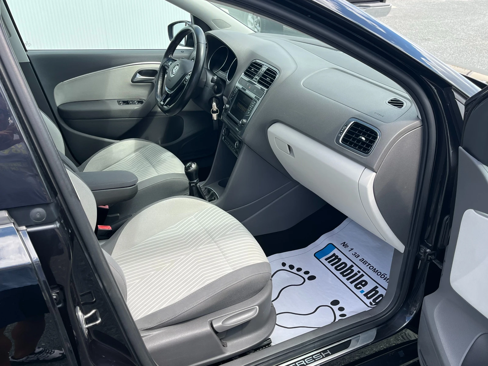 VW Polo 1.4TDI-75k.c.-НАВИГАЦИЯ, снимка 7 - Автомобили и джипове - 55394062