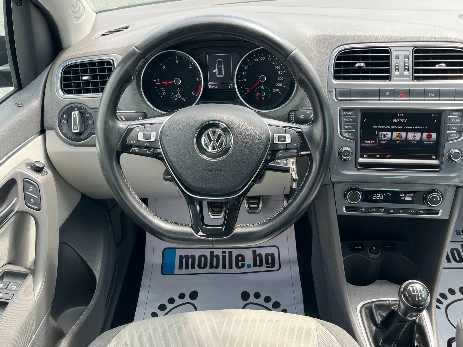 VW Polo 1.4TDI-75k.c.-НАВИГАЦИЯ, снимка 9 - Автомобили и джипове - 55394062