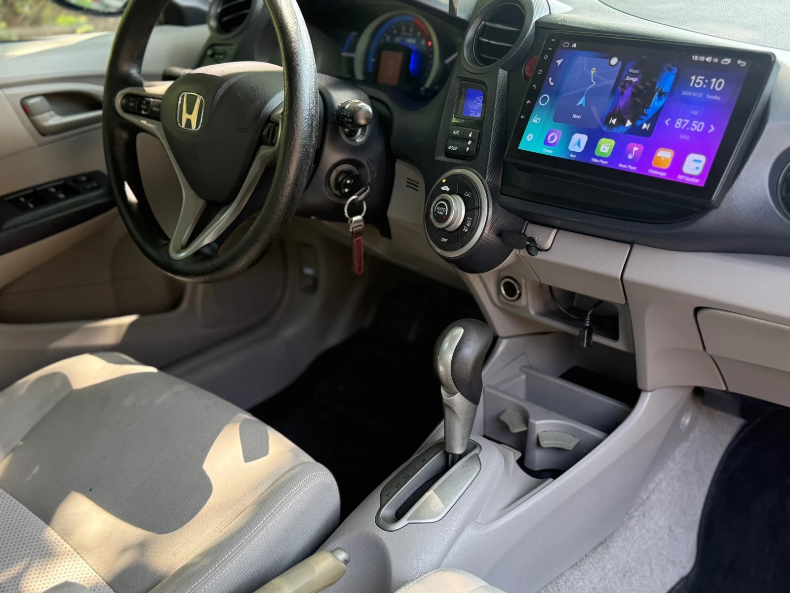 Honda Insight 1.3i HYBRID GAZ AVTOMATIK , снимка 12 - Автомобили и джипове - 55655108