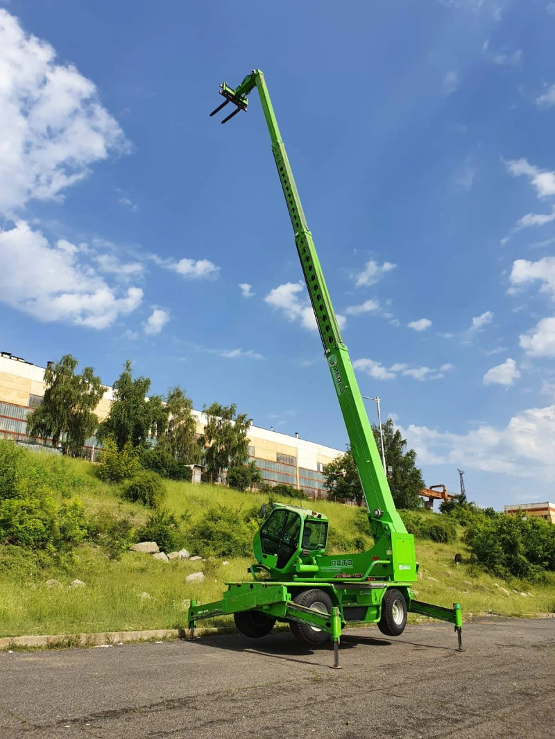 Телескопичен товарач Merlo ROTO 45.21 MCSS  4x4x4, снимка 10 - Селскостопанска техника - 49098149