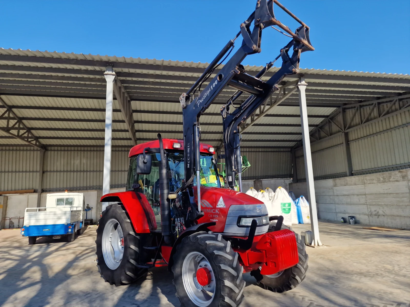 Трактор CASE IH McCormick CX 105, снимка 6 - Селскостопанска техника - 53800624