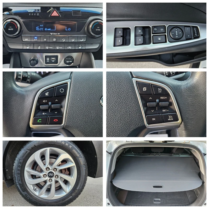 Hyundai Tucson 1.6Т 4х4 177к.с. АВТОМАТИК , снимка 17 - Автомобили и джипове - 51801848