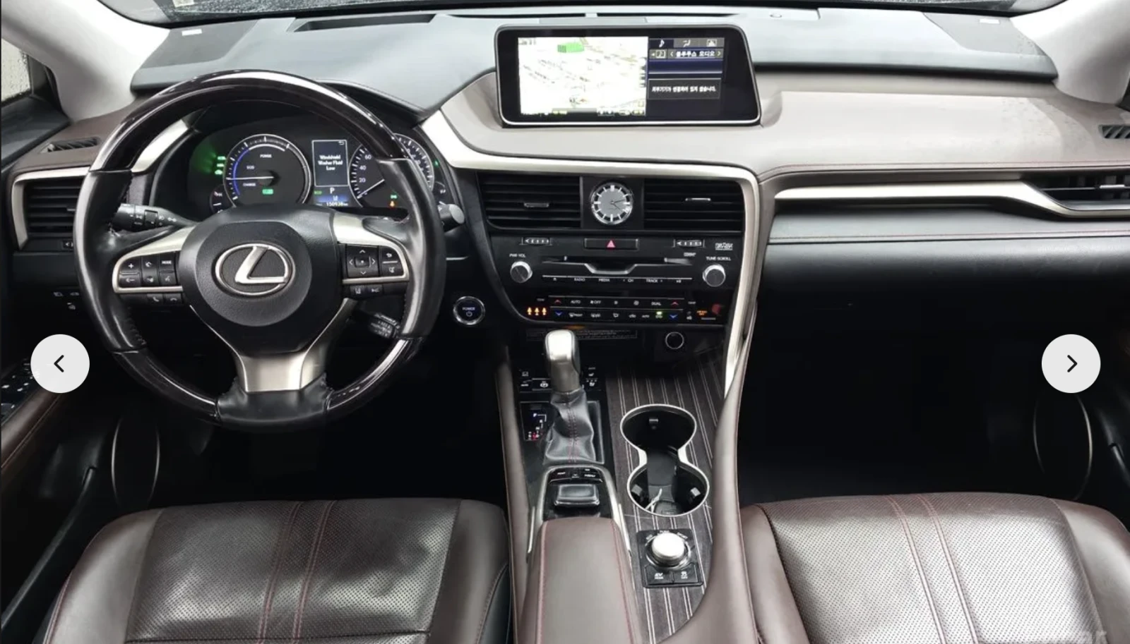 Lexus RX 450h EXECUTIVE* ПОДГРЕВ* ОБДУХВАНЕ* 360КАМЕРА* ХЕДЪП, снимка 6 - Автомобили и джипове - 54152090