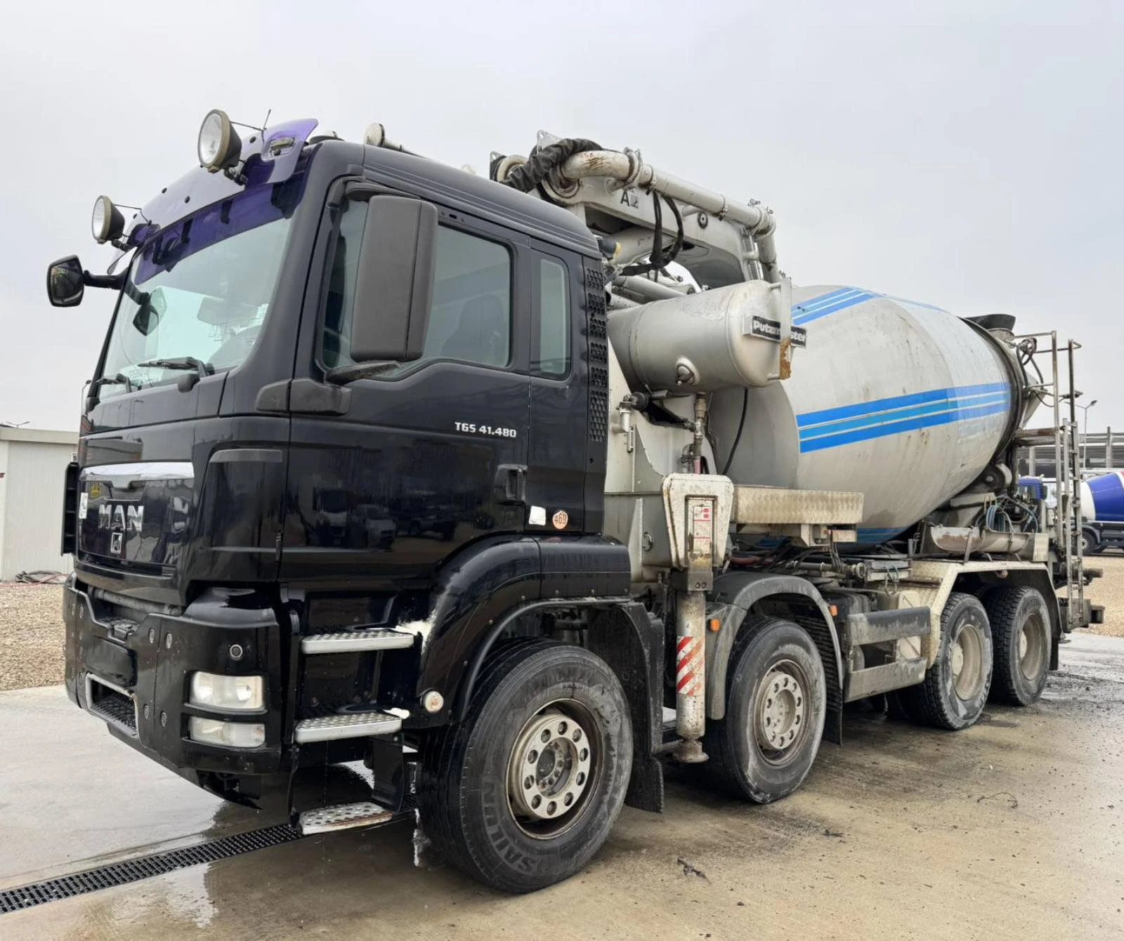 Бетон помпа Друга марка MAN TGS 41.480 PUTZMEISTER TMP28.89S 125MM - изображение 2