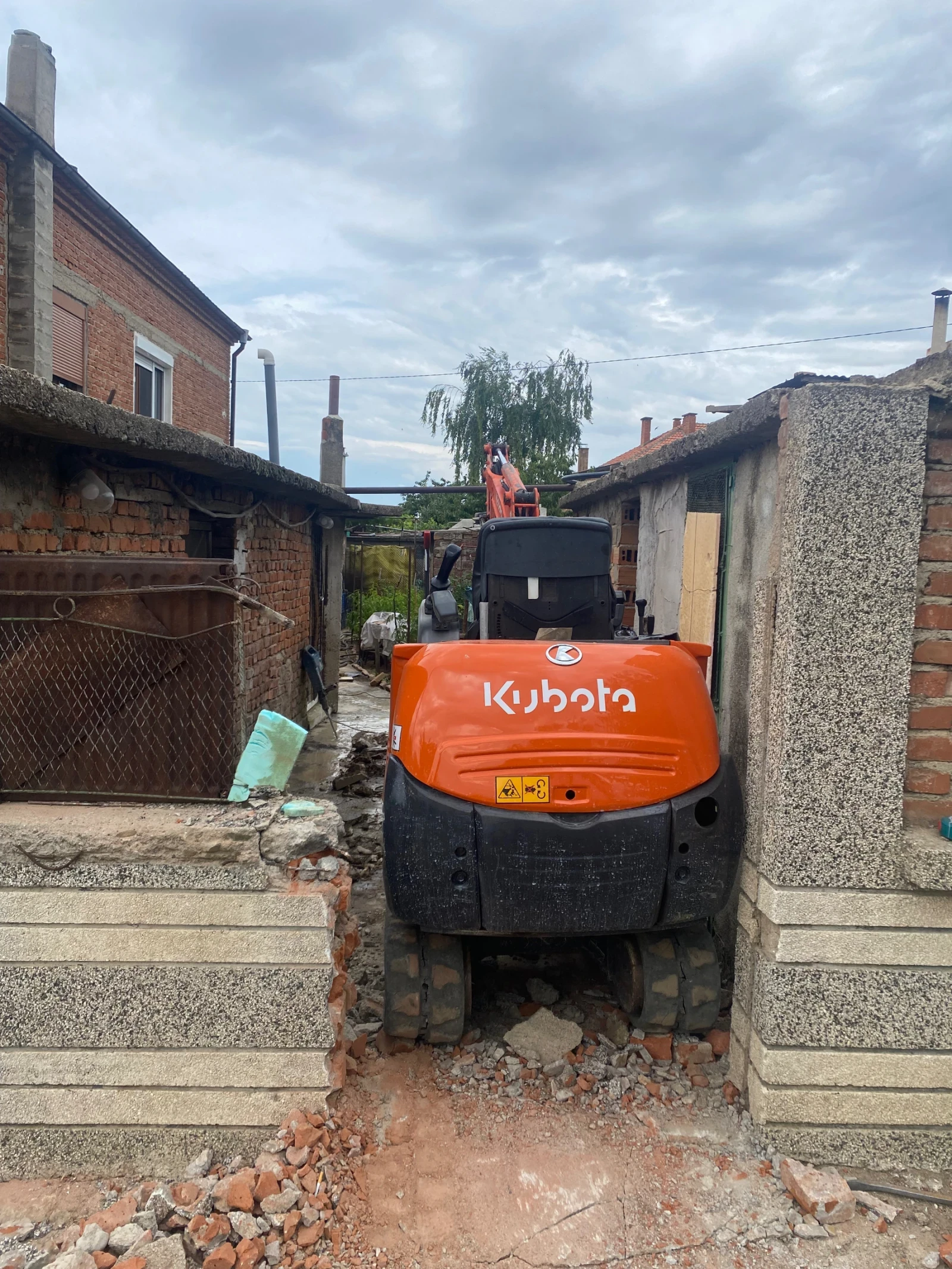 Багер Kubota KX 36-3, снимка 4 - Индустриална техника - 54063759