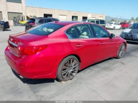 Infiniti Q50 RED SPORT 400 CARFAX АВТО КРЕДИТ - 19300 лв. - 97602509 5