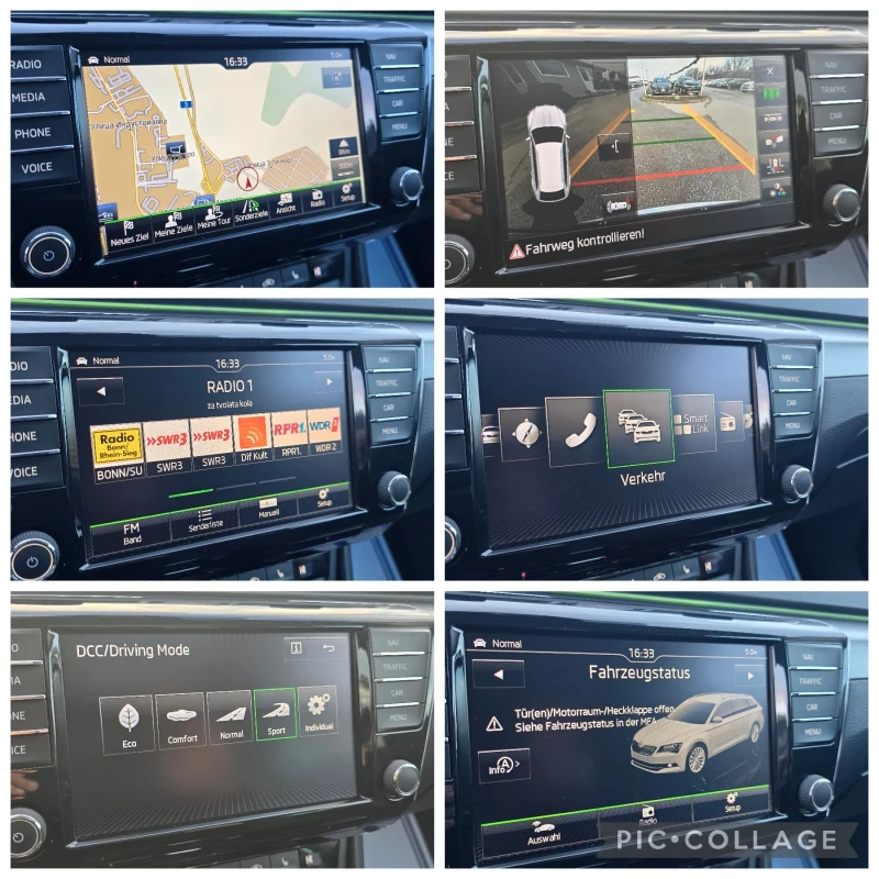 Skoda Superb НОВ ВНОС* LUX* CANTON* ПАНОРАМА* КАТО НОВА* , снимка 10 - Автомобили и джипове - 53169892