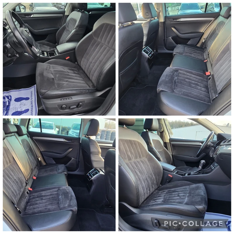 Skoda Superb НОВ ВНОС* LUX* CANTON* ПАНОРАМА* КАТО НОВА* , снимка 8 - Автомобили и джипове - 53169892